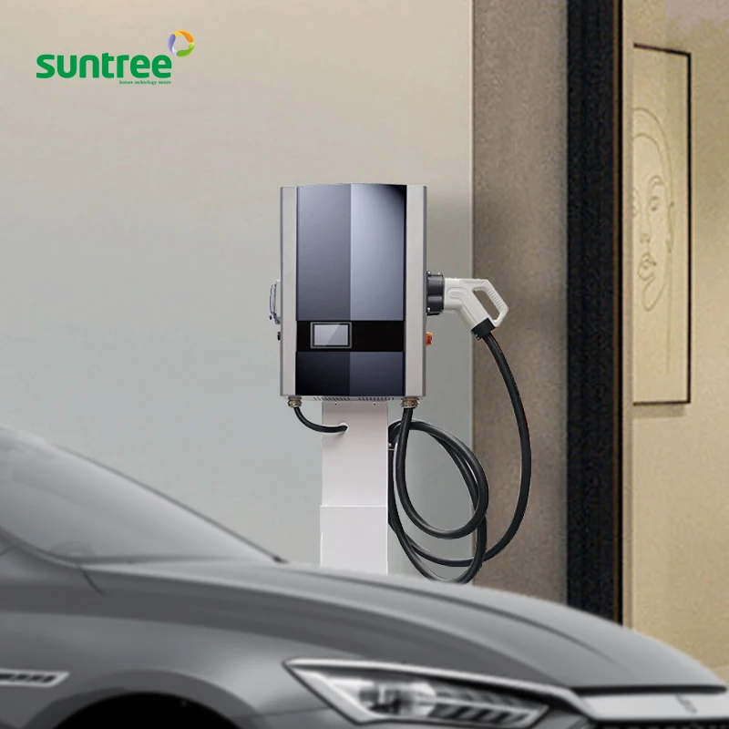 Servizio Oem Odm Nuova Energia 38A 15Kw 20Kw Dc Caricatore Solare Elettrico Veloce Wallbox Ev Per Auto Con Carta Magnetica