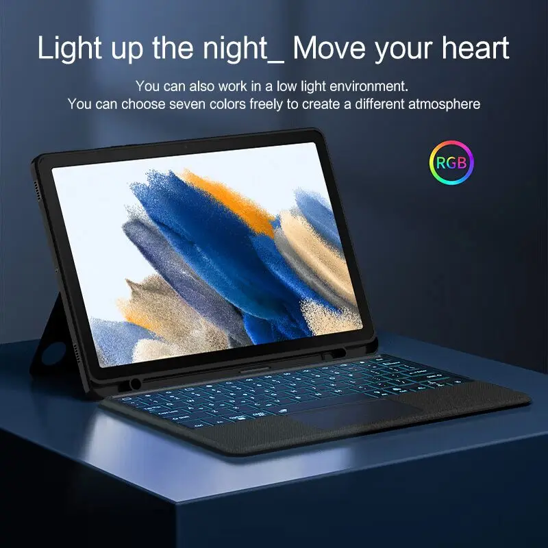 Enhanced Touchpad Keyboard with Detachable Magic Cover