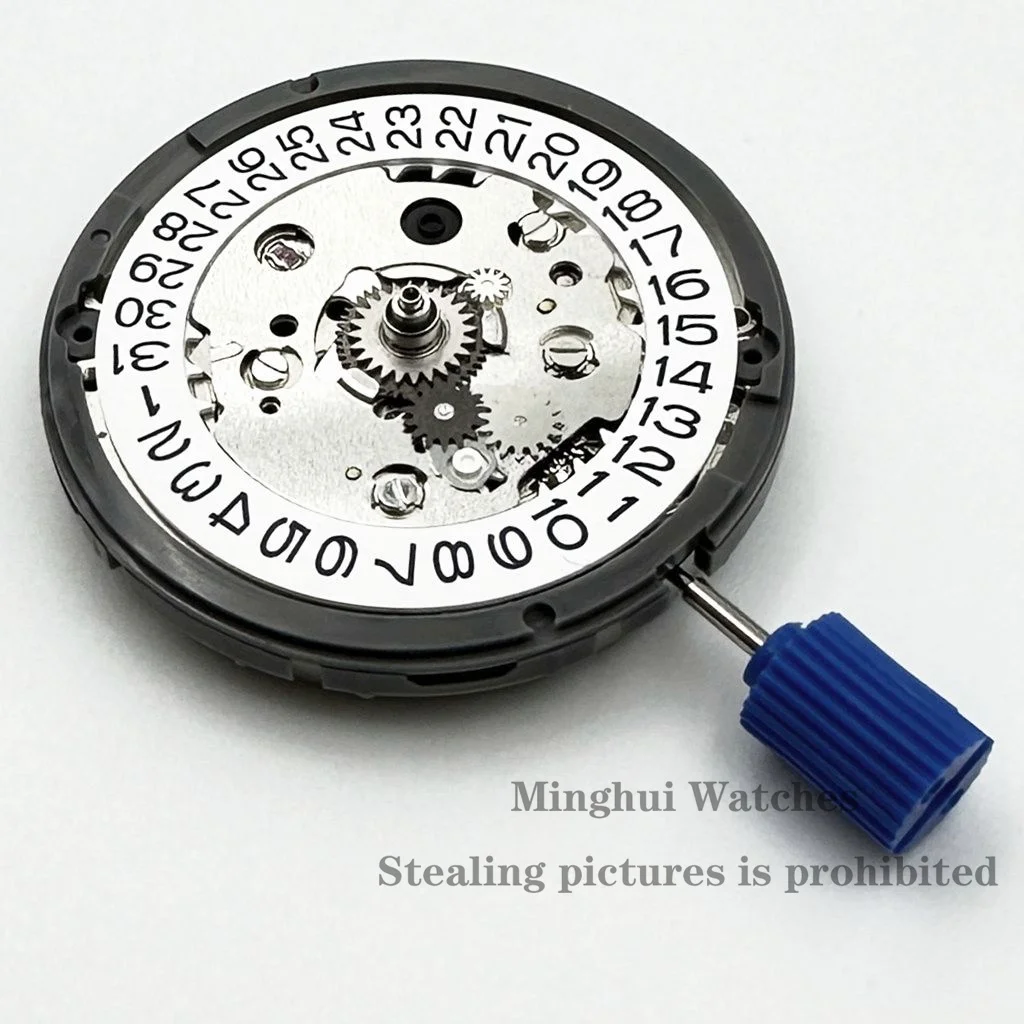 Calendar 24 Jewels High Accuracy NH34 watch movement Winding NH34 Automatic Self-winding Stem Set