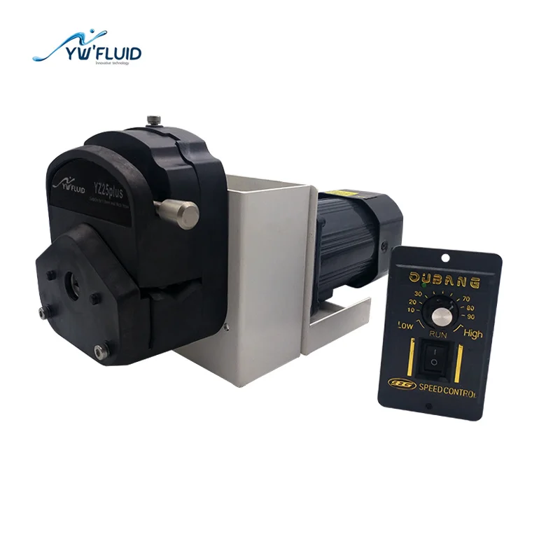 

YWfluid High accuracy Dosing peristaltic pump for Laboratory equipment liquid transferring and metering