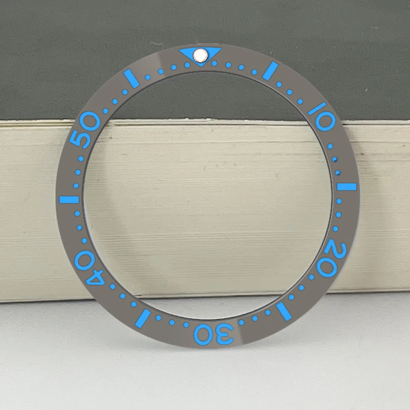 Ceramic Bezel Insert - 38mm x 31.5mm Flat Piece Accessory