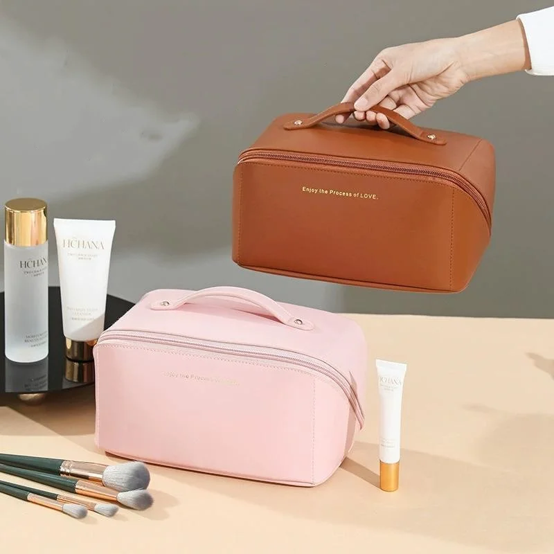 Makeup Bag Female  Make Up Case Storage Pouch Luxury Lady Box Cosmetic Bag Organizer Bag For Travel Zip Christmas Gift 3