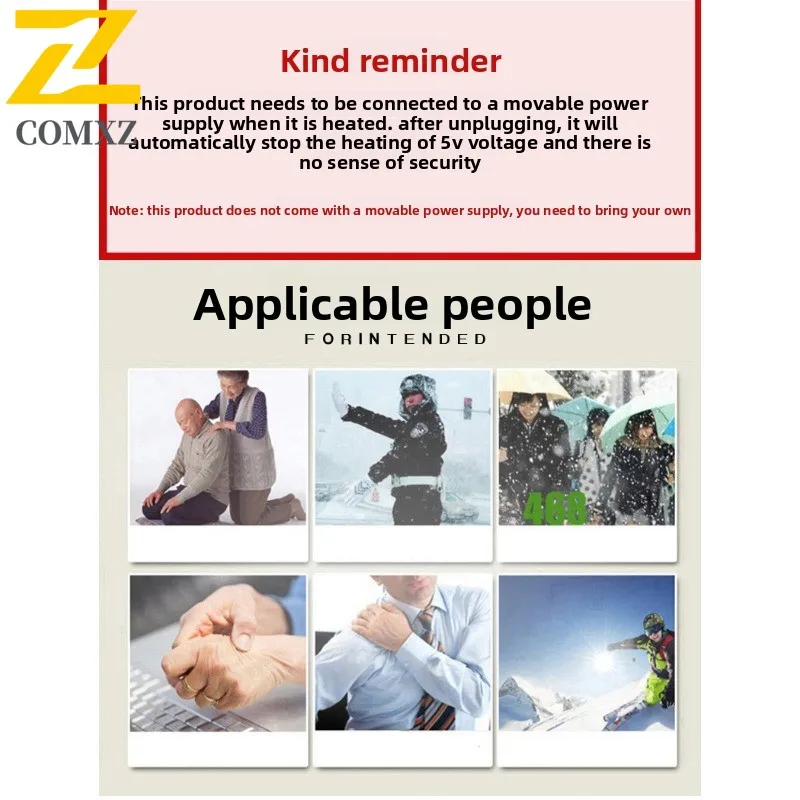 2025 USB Heated Jacket  Smart Thermal Coat with Battery Pack Waterproof Windproof Winter Warm Parka for Men Women Outdoor Sport