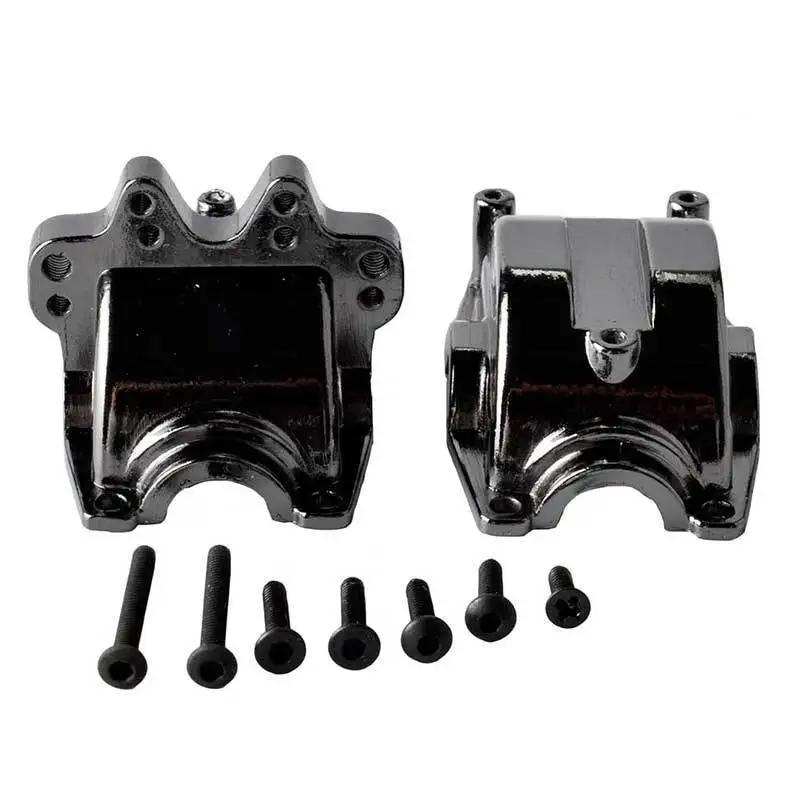 Support Boîte Vitesse Dilwe Pour Voiture RC WLtoys A959/A979/A969 1/18 - Titane