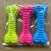 3pcs Dog Chew Toy, Bone Shaped Dog Chew Toy Teeth Cleaning, TPR Rubber Toothbrush Stick Chew Toy For Training And Entertainment 3