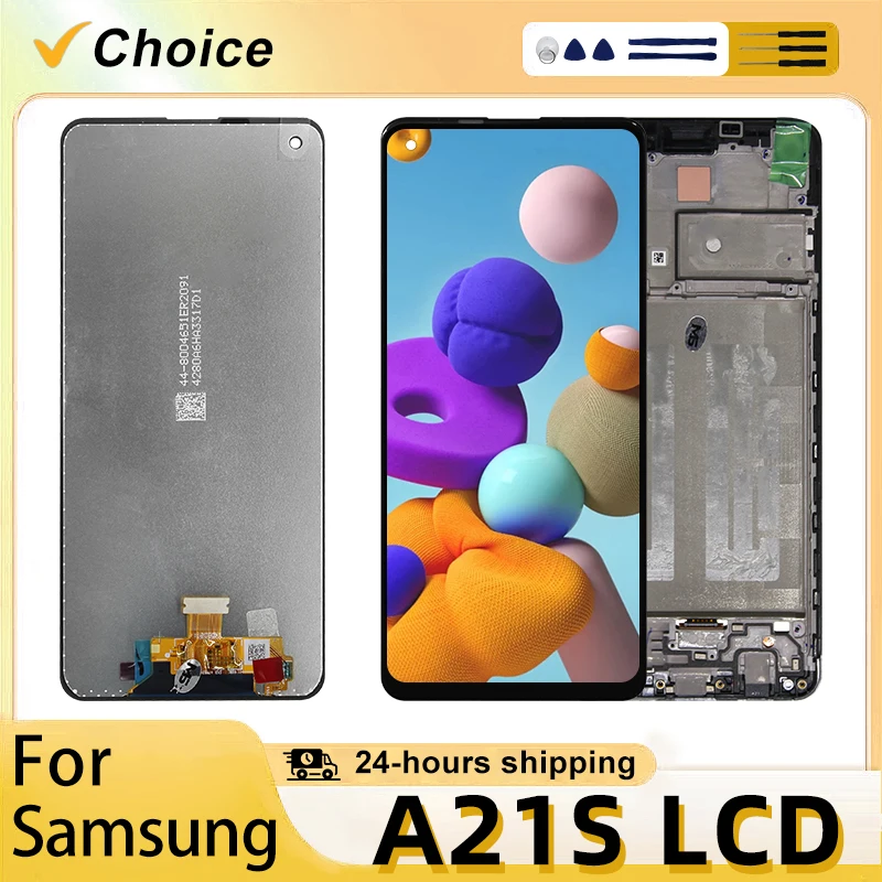 6.5 "삼성 A21S 디스플레이 터치 스크린 디지타이저 삼성 A217 LCD SM-A217F/DS A217M/DS LCD 교체 부품