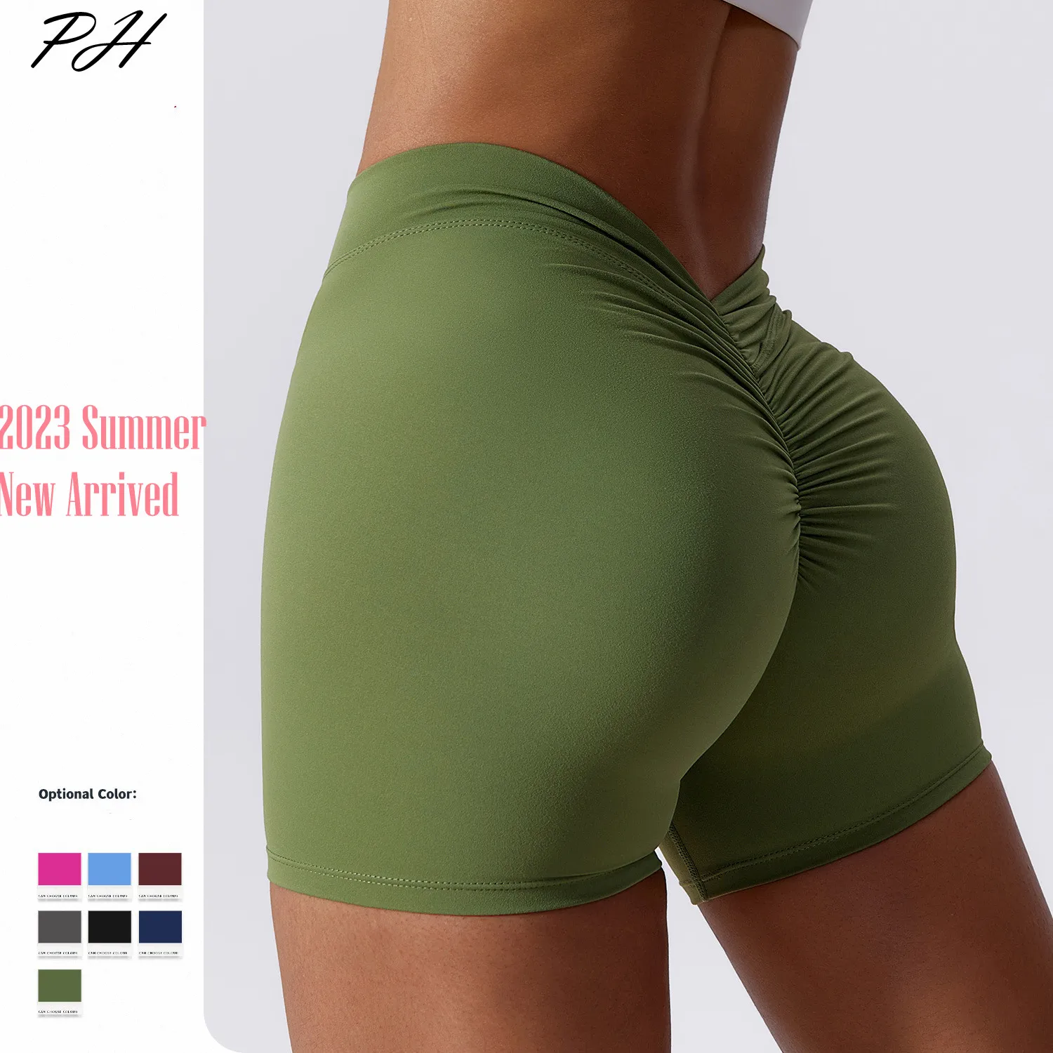 

Women Shorts Tight Lift Hips Sports Shorts 2023 Summer Cycling Jogging Fitness Shorts Women High Elastic Yoga Running Short Pant