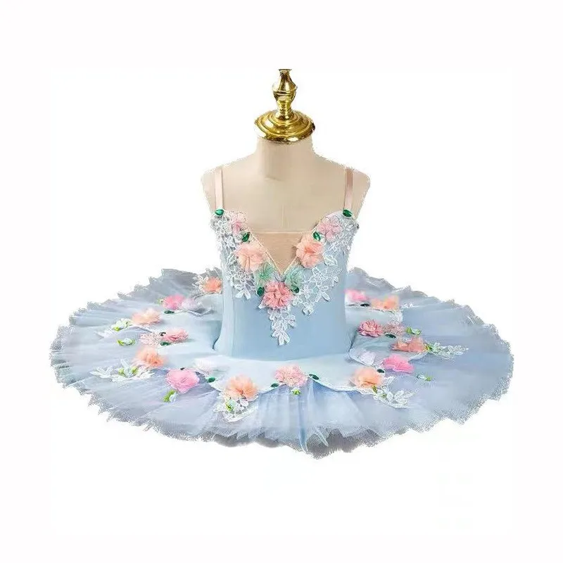 

New Professional Ballet Tutus Skirt For Girls Adult Women Leotard Swan Lake Costumes Ballet Dress Pancake Tutu Ballerina Clothes