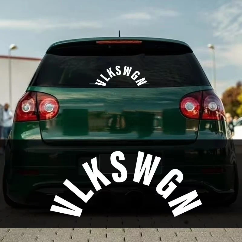 Stylish Car Stickers for Front Windshield and Rear Window
