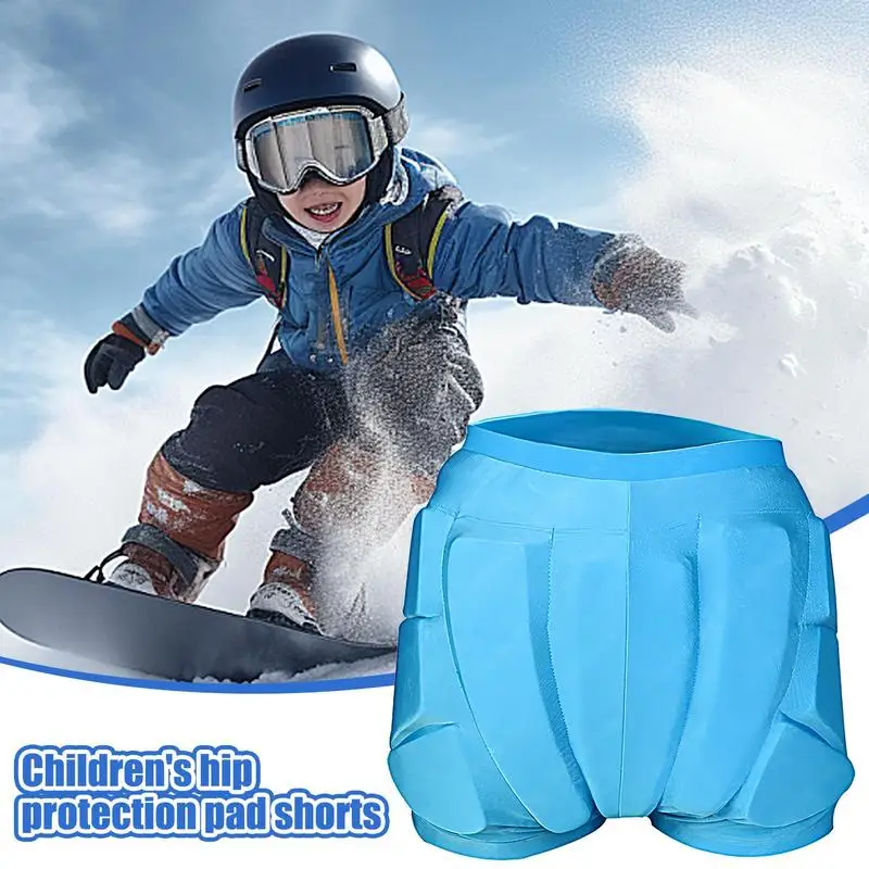 Snowboard Butt Pad Ergonomic 3D Snowboard Butt Pad Protective Padded Shorts Skating Protective Gear For Ice Skating Roller