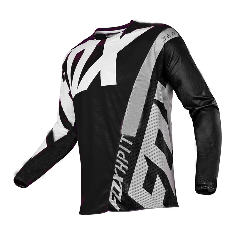 customize team moto mtb motocross jersey Enduro Maillot Hombre DH BMX MX Cycling Downhill jersey hpit fox