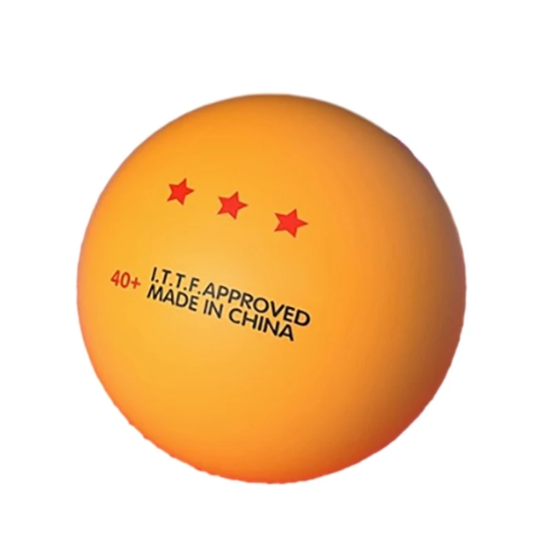 10 Pcs 3-Star Table Tennis Ball High Performances Training Ball Pingpong Ball for Indoor Outdoor Competitions professional basketball ball official size 7 6 5 pu high quality outdoor indoor men training sports basketball ball basketbol