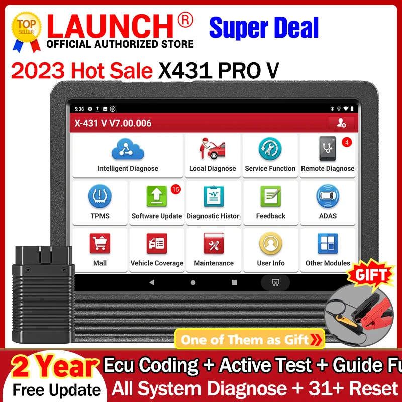 Launch X431 Pro V V4.0 Outils De Diagnostic Automobile Système Complet