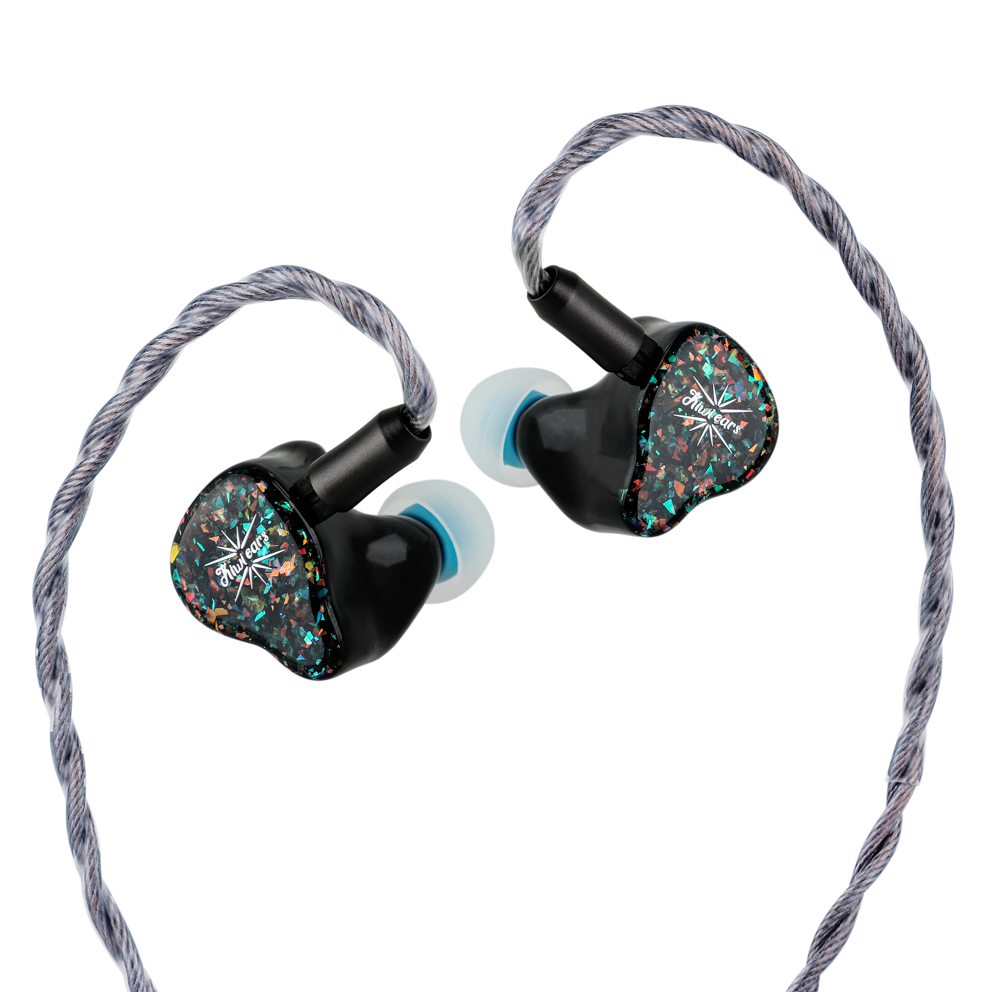 1DD+6BA Hybrid IEM Earphone Professional Audiophile In-Ear Monitor Wired Earbuds 2