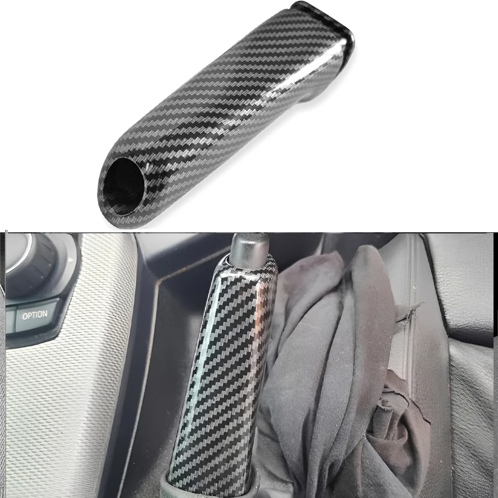 Handbremshebel-Abdeckung für BMW Serie E46 E90 F10 F30 F20 E81 E87 Handbremsgriff Innenraum-Zubehör