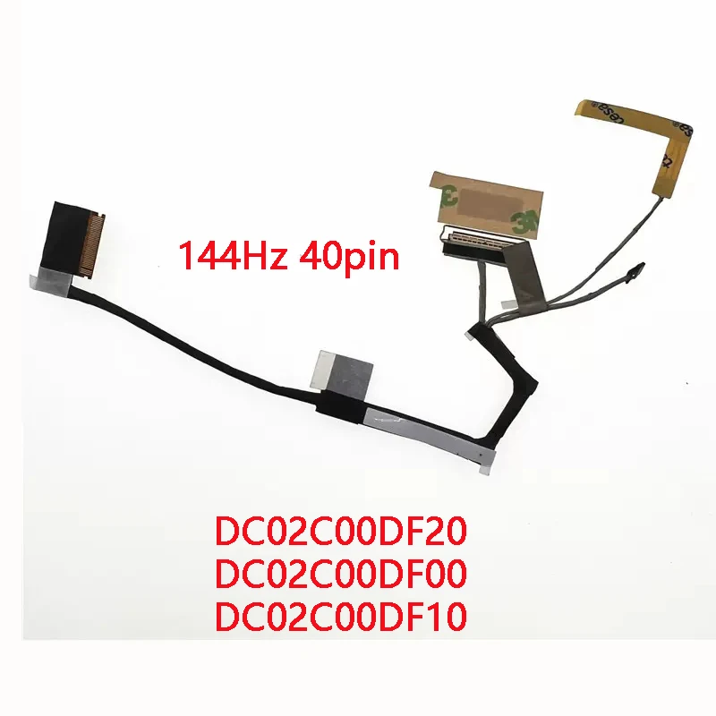 

Новый оригинальный ЖК-кабель для ноутбука Lenovo Legion Y7000P 2018 2019 EY519 120 144 Гц 40pin DC02C00DF20 DC02C00DF00 DC02C00DF10