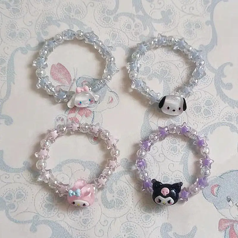 Creative Sanrio Cinnamoroll Crystal Necklace Girls Sweet Necklace Kuromi My  Melody Bracelet Valentine's Day Gift - AliExpress