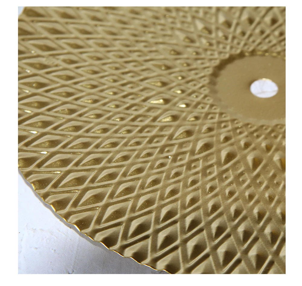 Iron Wrought Wall Hanging Decoration Golden Irregular Disc Wall Pendants Frame Ornament Room Home Decor Crafts Nordic INS Style