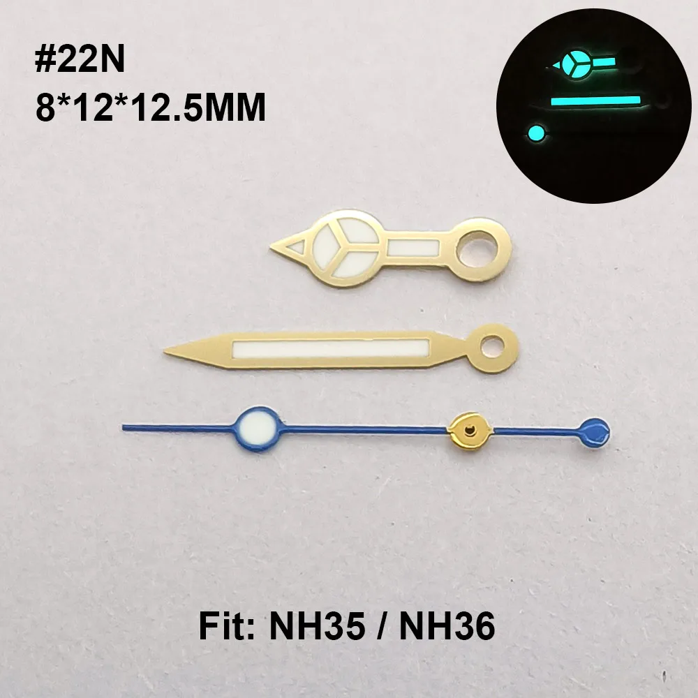 Luminous 12.5mm Watch Hands - Premium Watch Accessories