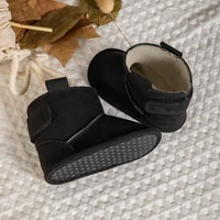 3-Colors Winter Snow Baby Booties Baby Boy Girl Toddle Shoes Newborn Cotton Anti-Slip Sole First Walkers Infant Shoes 4