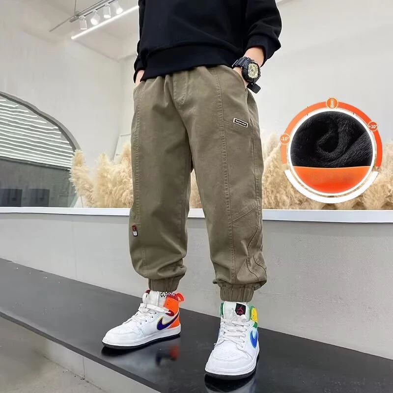 Boys Pants Autumn Winter Children