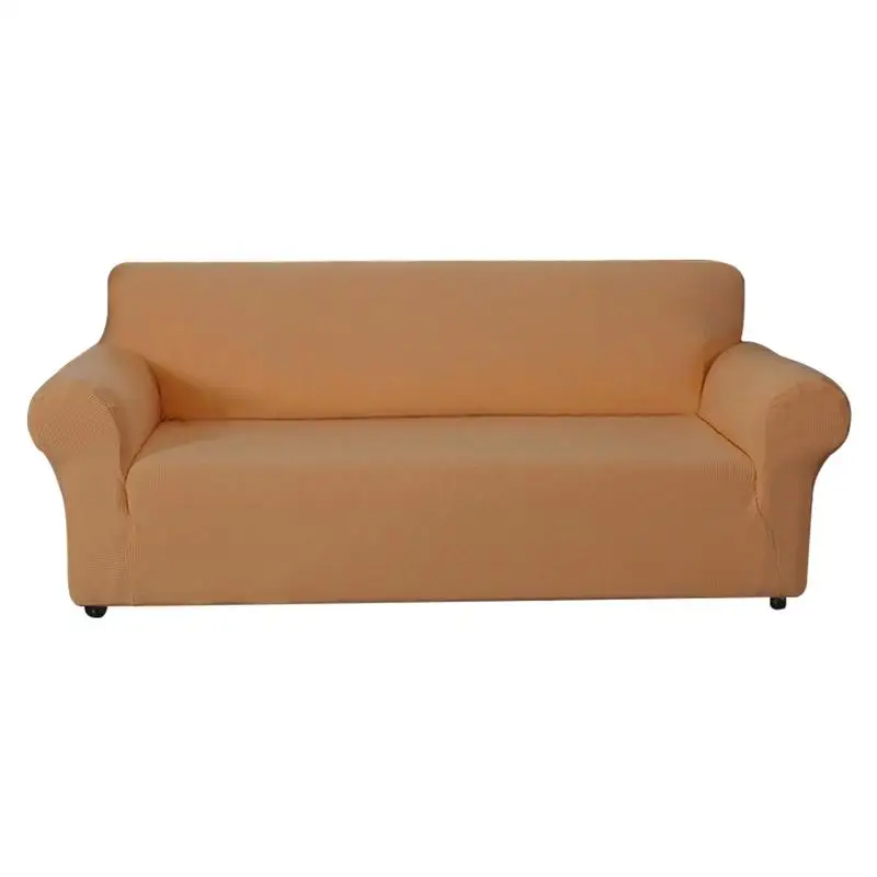 

Solid Color Sofa Covers For Living Room 2 Seaters Sofa Slipcovers Couch Cover For L-shape Sofa Armless Sofa Futon Sofa