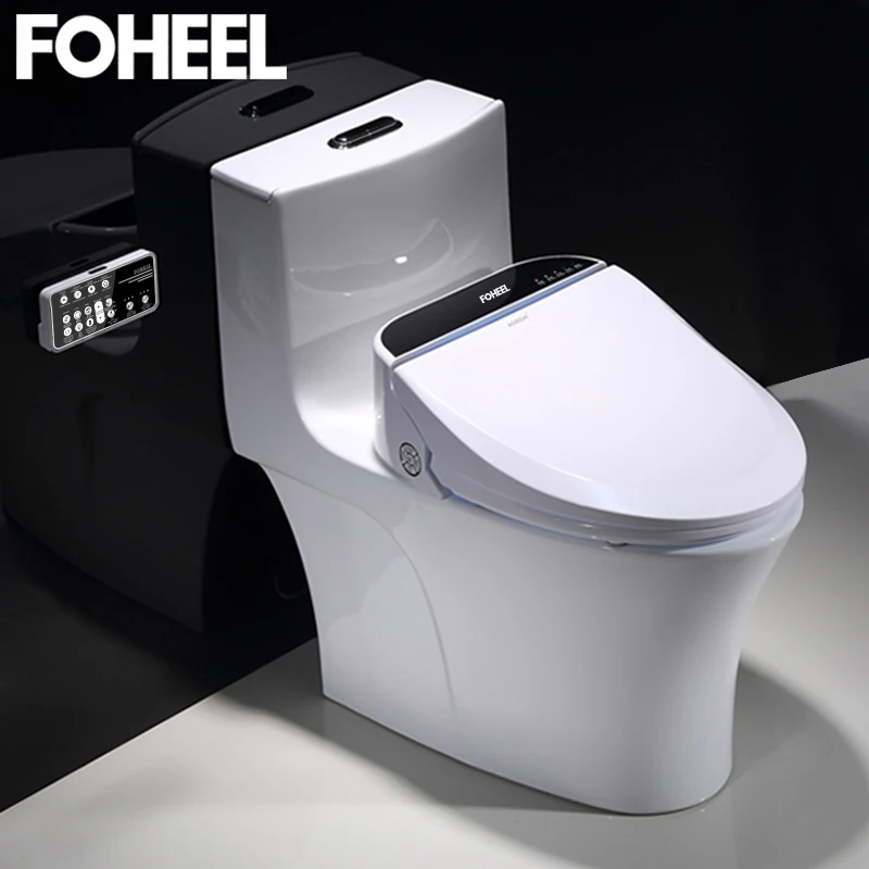 

Электронная Крышка для биде FOHEEL, умный чехол для унитаза с подогревом