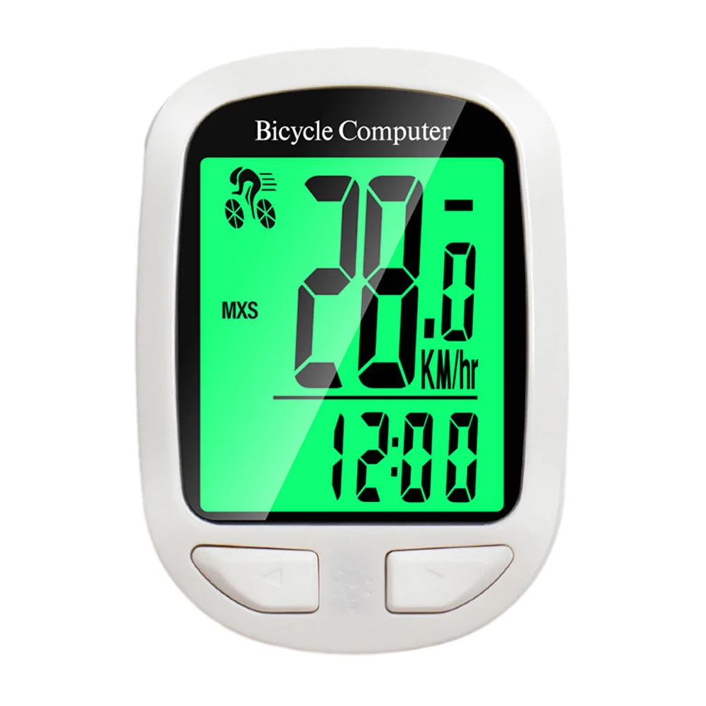 

Bicycle Cycling Computer Wireless Wired Waterproof Digital Bike Speedometer Odometer English With Backlight Bike Stopwatch