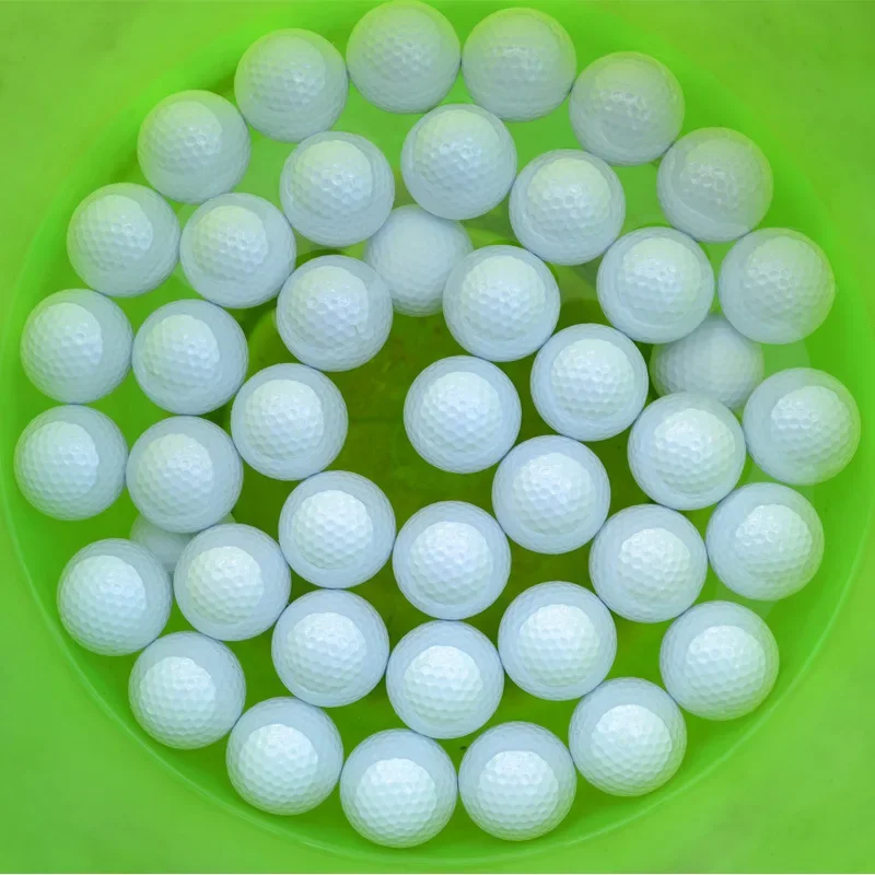10PCS PGM Golf Floating Water Ball No Sink Synthetic Rubber Double Layer 44g D42.7mm Far Distance Triaining Supply Q004
