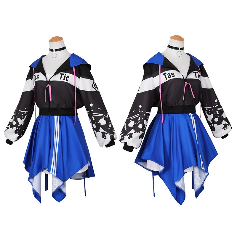 Project SEKAI: COLORFUL STAGE! Vivid Bad Squad Sportswear Cosplay Costume for Women (Unofficial)