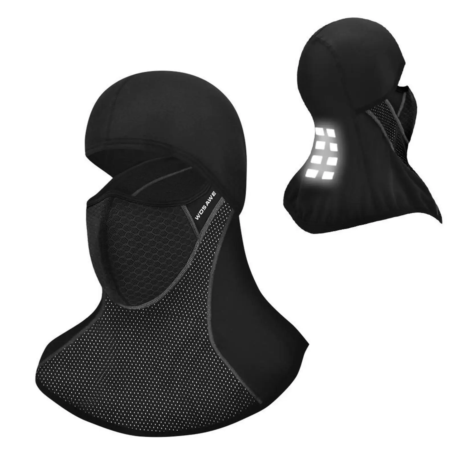 Motorcycle Balaclava Waterproof Black Motorcycle Ski Cycling Outdoor Sport