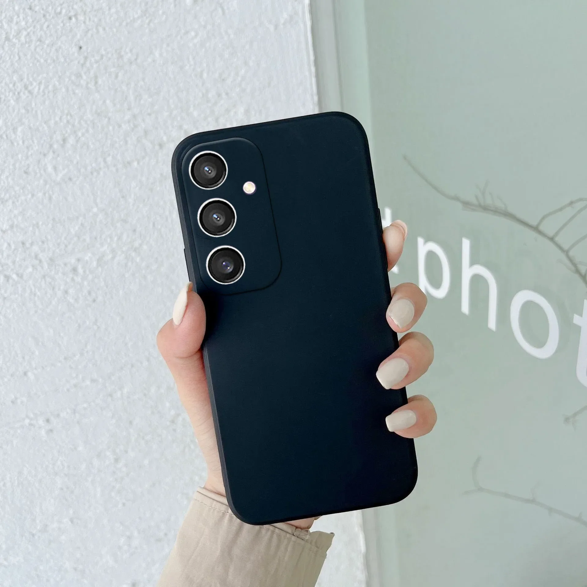 Premium Liquid Silicone Phone Back Cover with Ultra-Soft Finish
