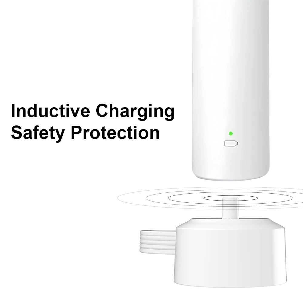 Replacement Charger Base for Philips Electric Toothbrush, Inductive Charging Stand with Brush Heads Storage Holder for Sonicare
