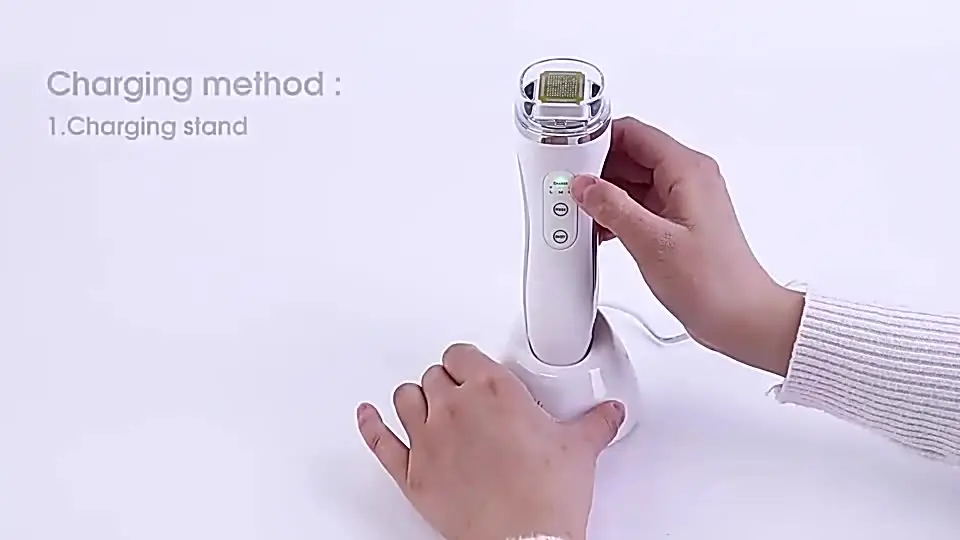 Appareil De Radiofréquence (RF) Facial Portable - Pour Raffermir La Peau Et Réduire Les Graisses, 2Mhz