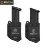TACGEAR IWB OWB universal Left Right Hand Magazine Pouch Mag Holster Mag Carrier for 9mm .40S&W Pistol Single Double Stack Mag 1