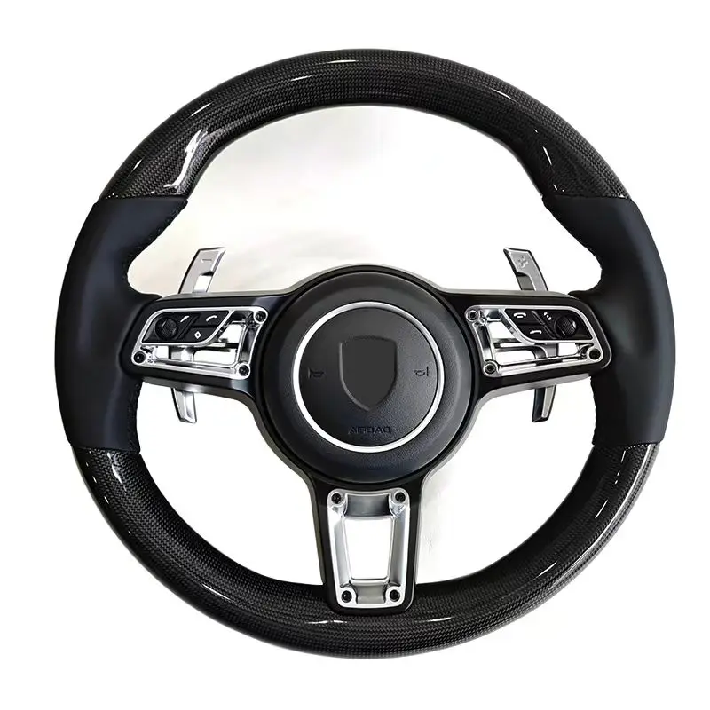 

Обновленная новая модель рулевого колеса для черного углеродного волокна P-o-r-s-c-h-e