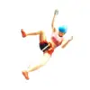 Resin 1/64 Scale Climbing People Figures, Miniature People Model for Diorama Layout 4
