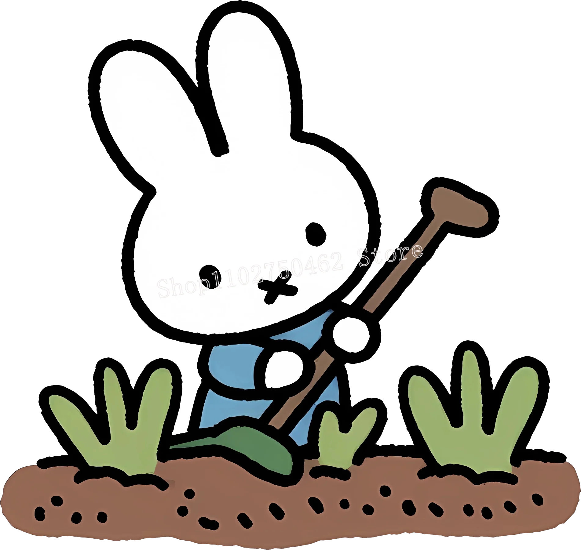 Mini Ventilatore Portatile Miffy per Bambini e Ragazzi, Ideale per Sport all'Aperto, Viaggi, Accessorio Estivo Rinfrescante, Regalo per Bambini