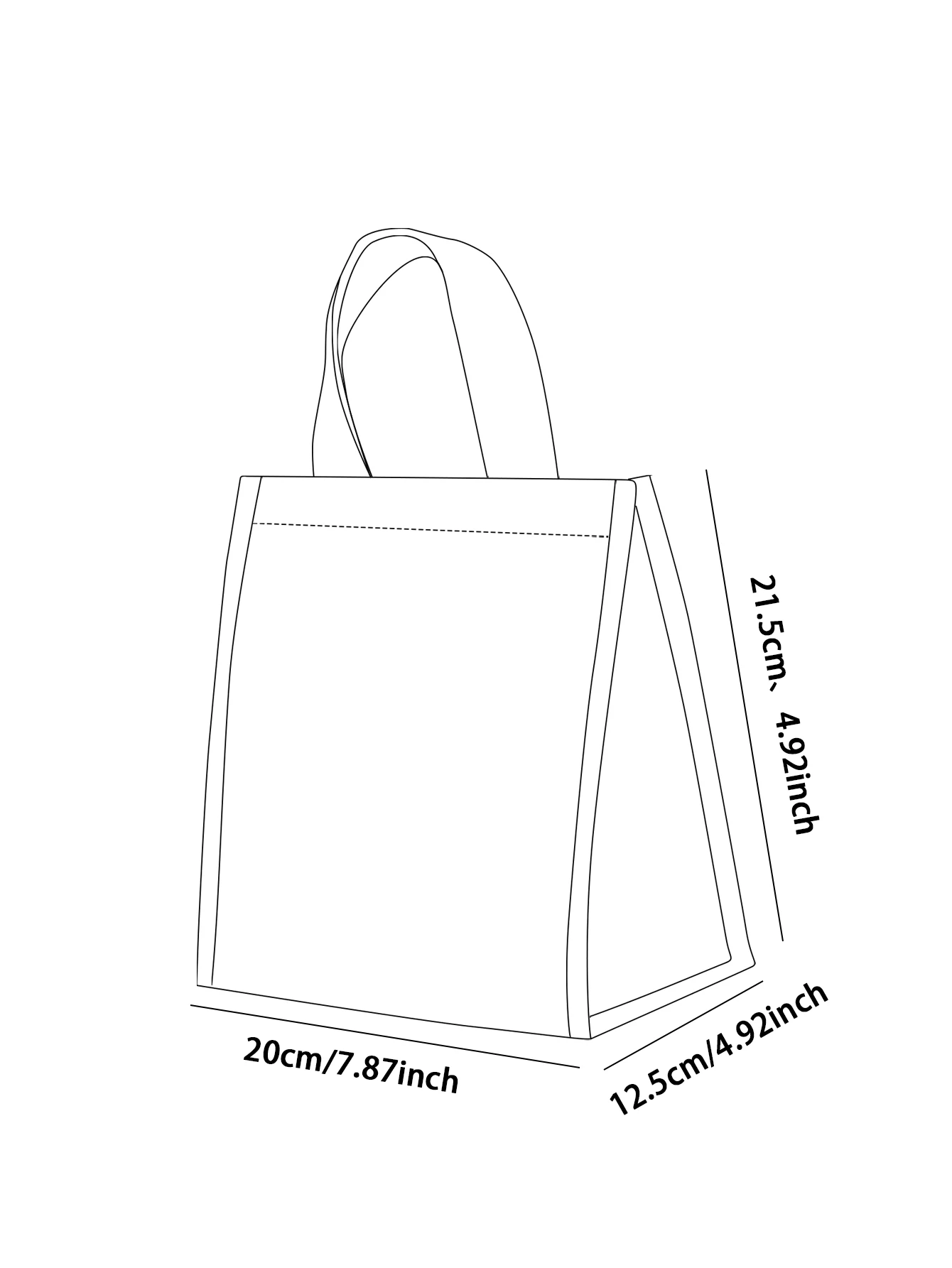 Insulated Lunch Bag Insulation Bento Pack Aluminum Foil Rice Bag Meal Pack Ice Pack Student Bento Lunch Handbag Insulation