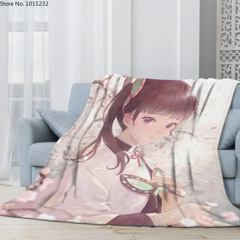 

2023 New Tsuyuri Kanawo 3D Flannel Blanket Cartoon Character Thin Blanket Flannel Portable Home Travel Office Blanket 02