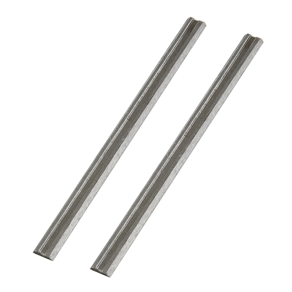 6Pcs 82mm Planer Blades Knives Reversible Electric Planer Blades Boxed HSS Suitable For MKT Woodworking Power Tools