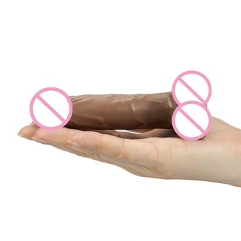 New Translucent Soft Jelly Big Dildo Masturbator Realistic Fake Dick Penis Butt Plug Sex Toys For Woman Vagina Anal Massage Sexy 4