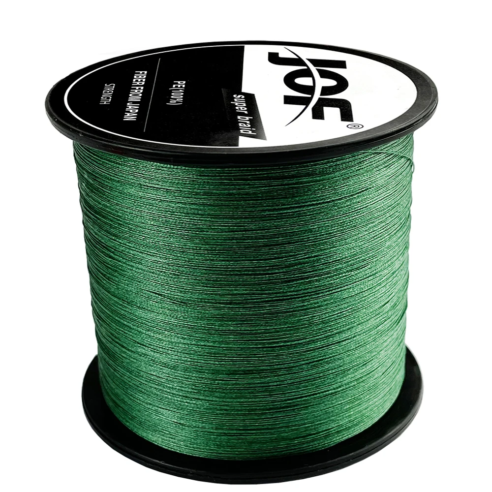 JOF 500M 300M PE Braided Fishing Line 4 Strand 10-120LB Multifilament Fishing  Line for Carp Fishing Wire Color: Blue, Line Number: 500M 0.11MM 10LB