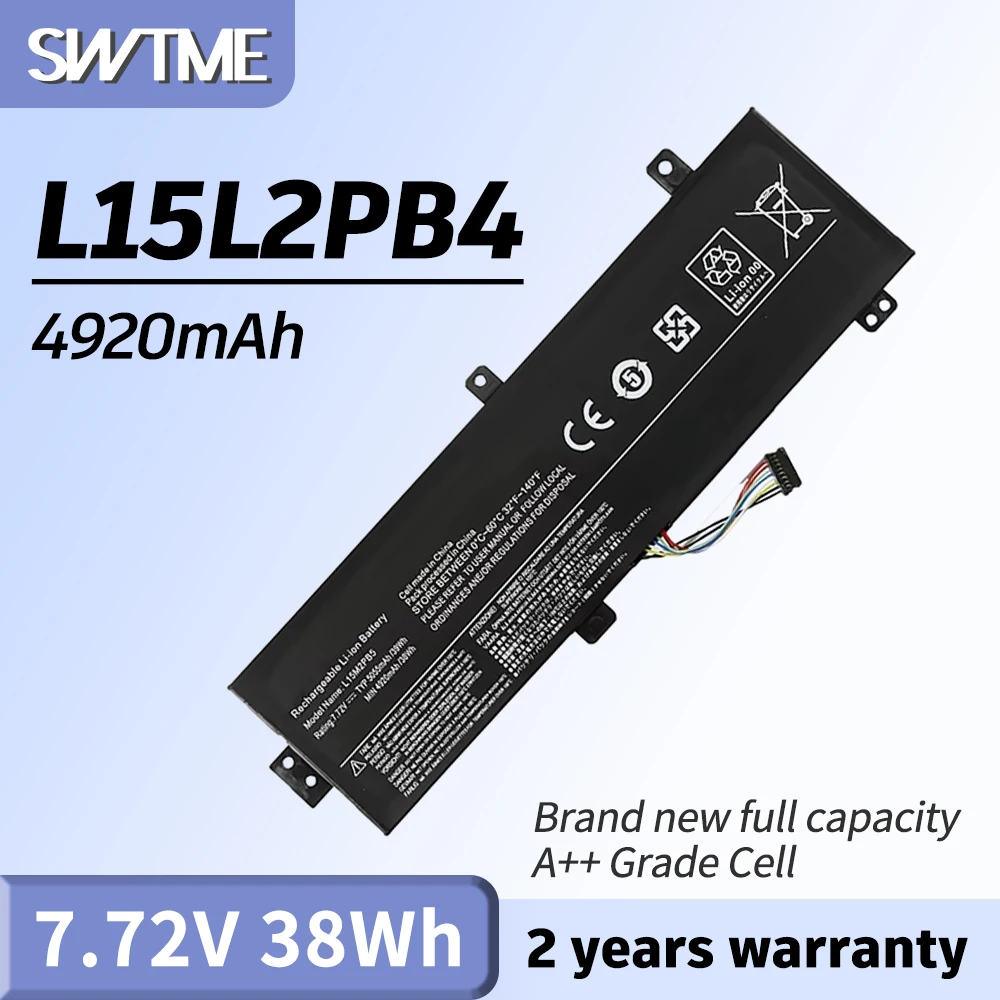 

Аккумулятор L15M2PB5 для ноутбука Lenovo IdeaPad 510-15ISK 510-15IKB 310-15IKB 310-15ISK 310-15ABR 310-15IAP L15C2PB5 L15L2PB4 L15C2PB7