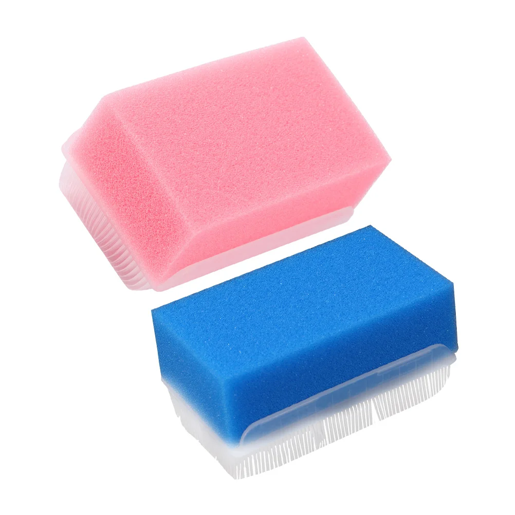 

2Pcs Tactile Sensory Training Bath Brush Sensory Training Sponge Brush for Home
