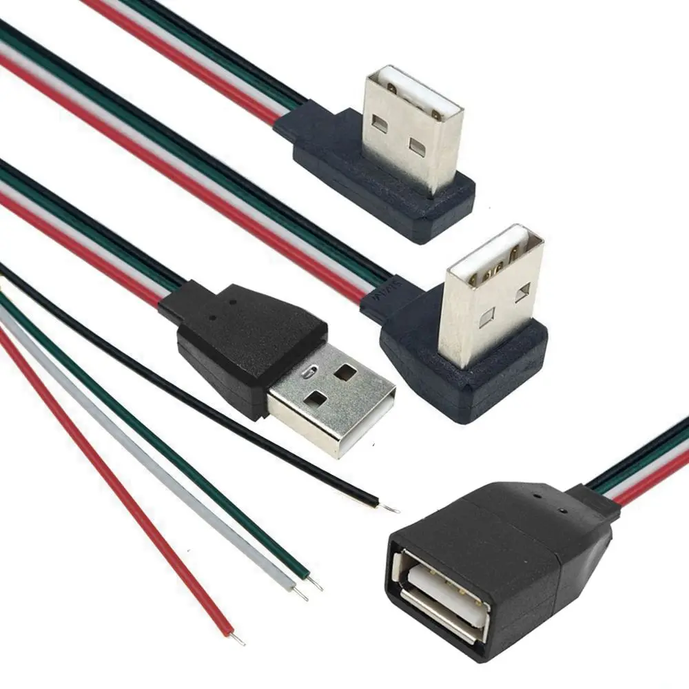 Кабель 15 см, 4 контакта USB 2,0, отверстие для штыря, 4 контакта, 5 В