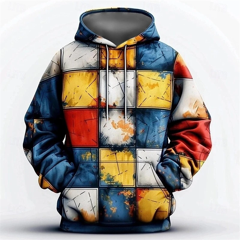Retro männer Kleidung Neue Stil Langarm Sweatshirt Top Frühling Und Herbst Beliebte Street Wear Männer Mit Kapuze Sweatshirt Tees – Detail 4
