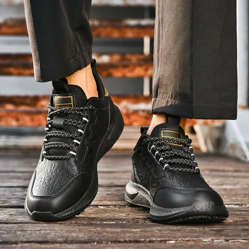 Chef shoes four season new non-slip oil-proof waterproof kitchen work shoes men's fashion casual outdoor breathable sports shoes 6