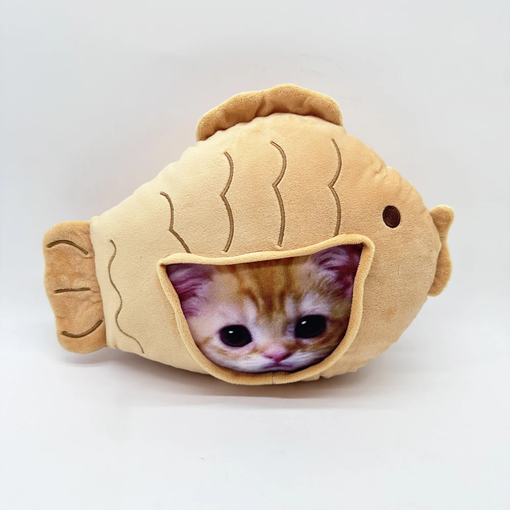 

Новинка, имитация кота El cat интернет-знаменитостей с перекрестной границей, Набивная игрушка, может стать хорошим выбором для праздничных подарков на день рождения