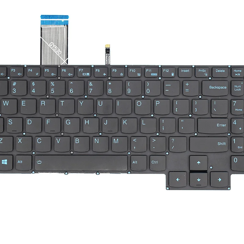 Teclado Retroiluminado para Lenovo Ideapad Gaming 15imh05 15arh05 15ach Gy530 Gy550 Gy570 R7000 Y7000 2023 ru sp Eua br Espanhol - Imagem 6